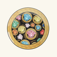 Medusa Amplified Bread & Butter Plate Round Green 17cm versace medusa amplified bread butter plate round green 17cm