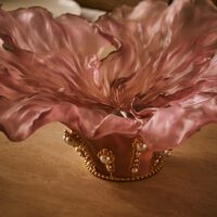 daum poetic by tamara ralph centerpiece pink limited edition