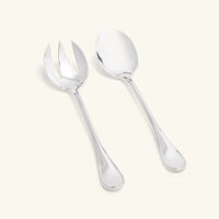 كريستوفل طقم تقديم السلطة آلبي مطلي بالفضة