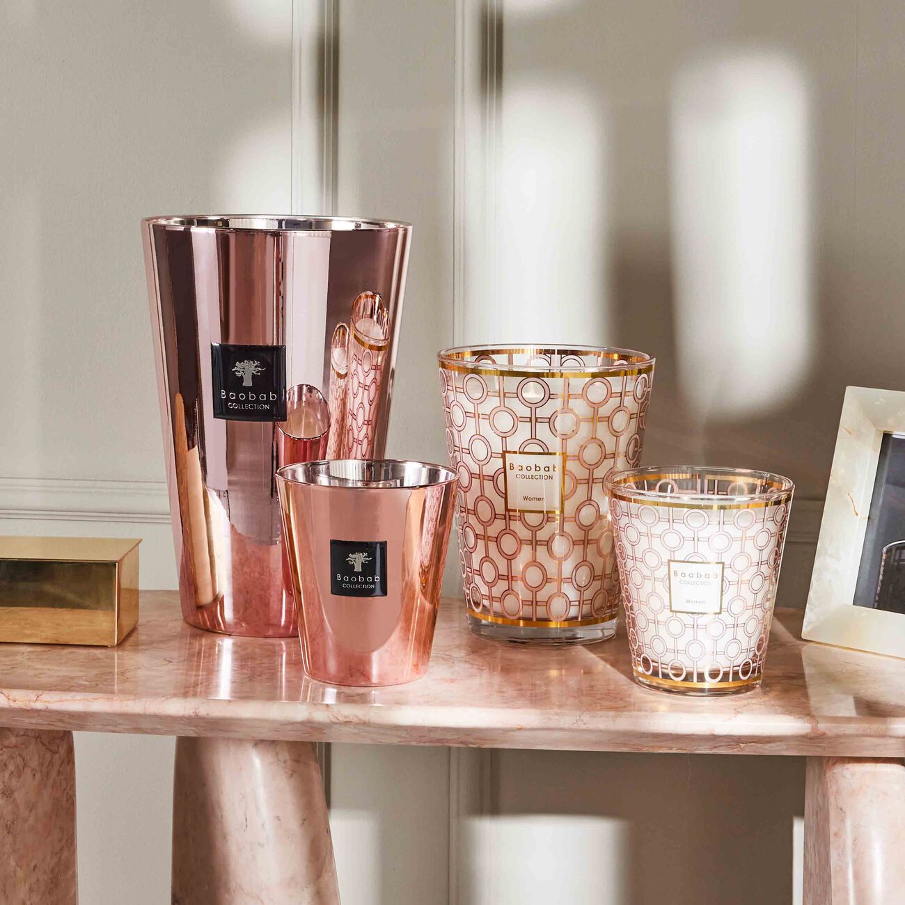 baobab collection roseum candle max 16