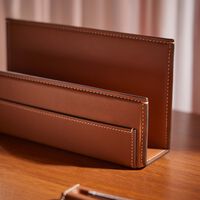 Brennan Letter Rack Brown ralph lauren home brennan letter rack brown