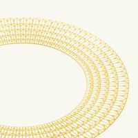 Malmaison Riviera Underplate Round Yellow 31 cm christofle malmaison riviera underplate round yellow 31 cm