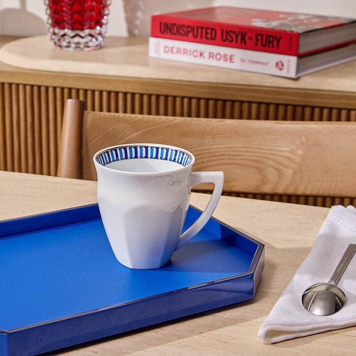 baccarat talleyrand mug blue