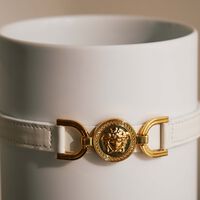 versace medusa 95 vase round small white
