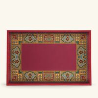 etro cachemire tray rectangular large red