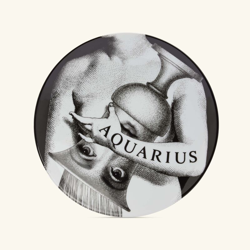 Tema e Variazioni no.358 Aquarius Wall Plate fornasetti tema e variazioni no 358 aquarius wall plate