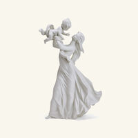 lladro my little sweetie mother sculpture large white