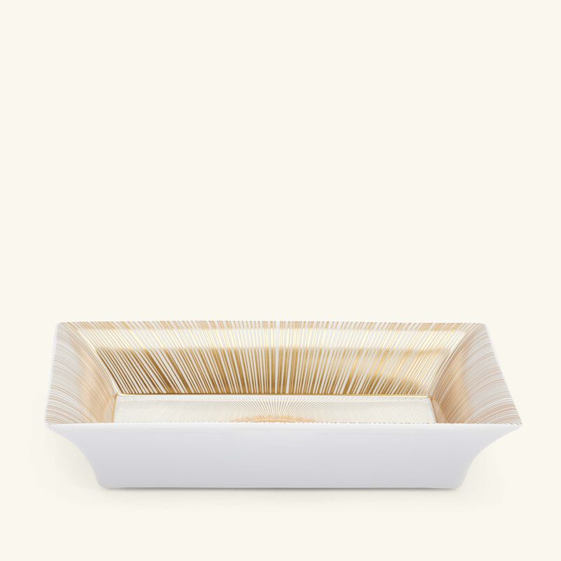 برناردو منفضة سول مستطيلة صغيرة باللون الذهبي