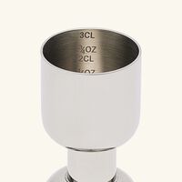 oh de christofle jigger stainless steel