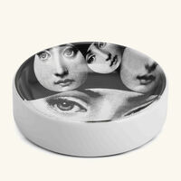 Tema e Variazioni no.242 Ashtray Round Small Grey fornasetti tema e variazioni no 242 ashtray round small grey