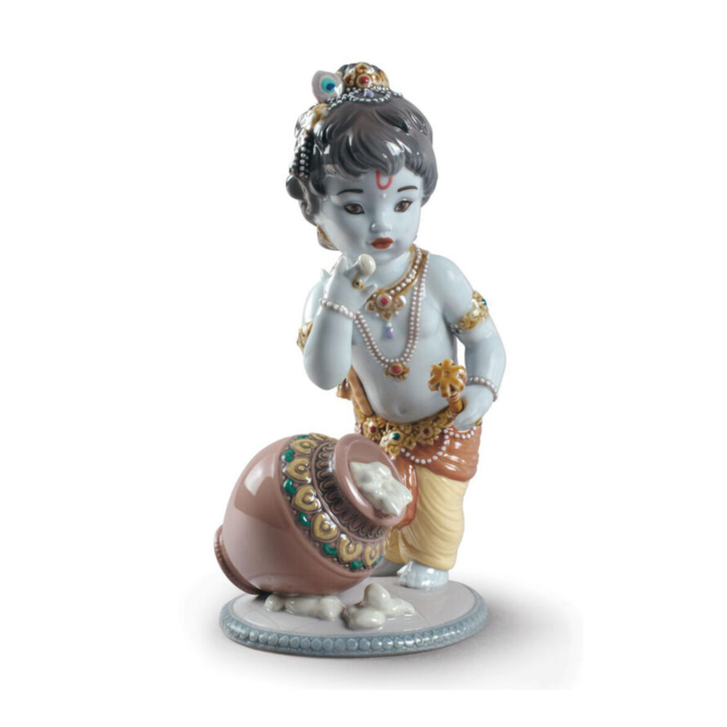 Krishna Butterthief Figurine, large