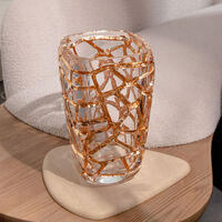 Magnitude Vase Large Gold lalique magnitude vase large gold