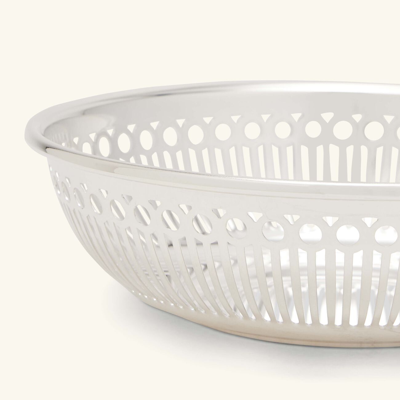 Albi Bread Basket Silver Plated 17cm christofle albi bread basket silver plated 17cm