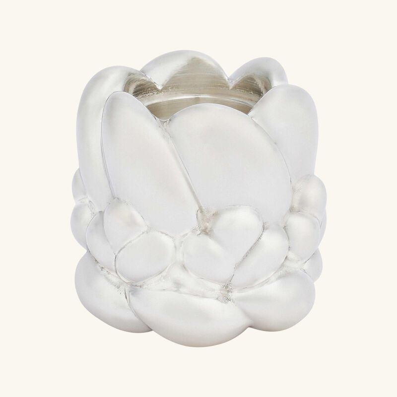 christofle babylone candle holder silver plated