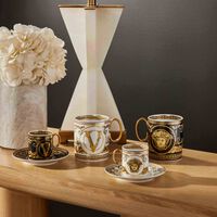 versace virtus gala coffee cup black