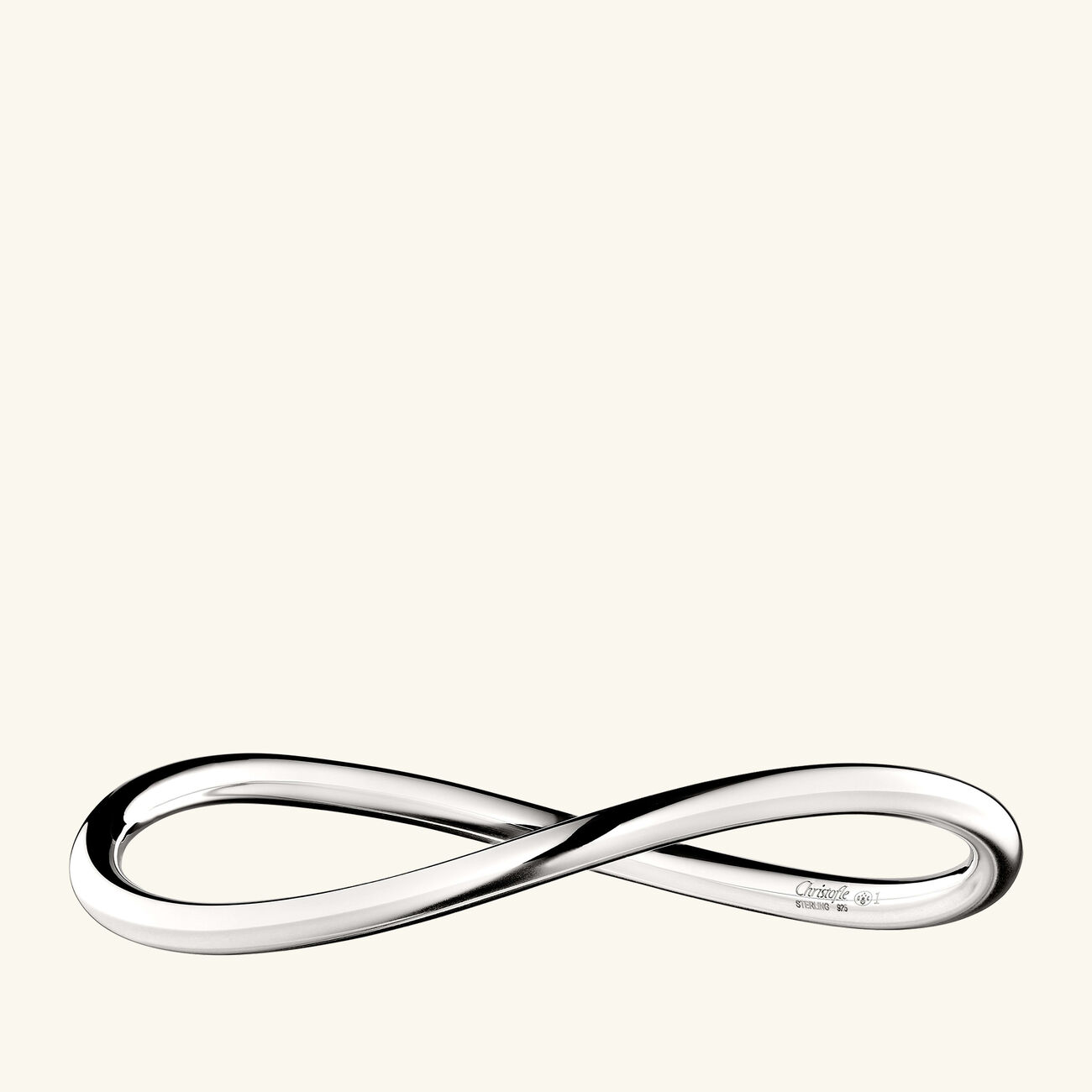 Idole de Christofle Thin Bangle Sterling Silver Size 2 idole de christofle thin bangle sterling silver size 2