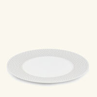 christofle madison 6 dinner plate round grey 27cm