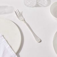 christofle albi serving fork silver plated