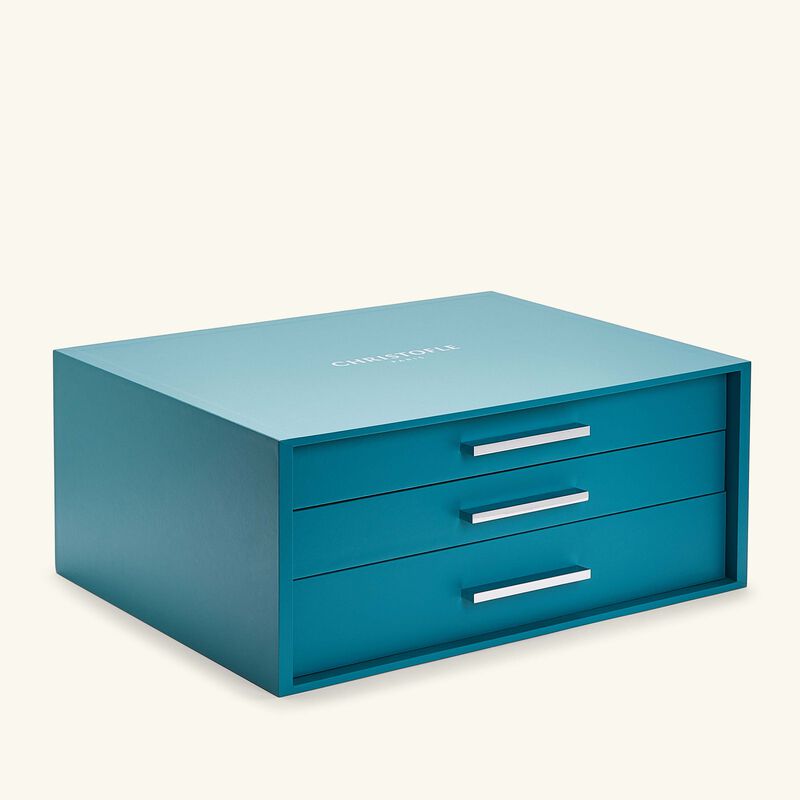 صندوق أمباسادور باللون الفضي كريستوفل صندوق أمباسادور باللون الفضي