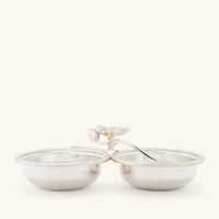christofle anemone serving bowl silver plated