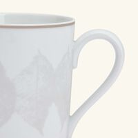 bernardaud silva mug   set of 2