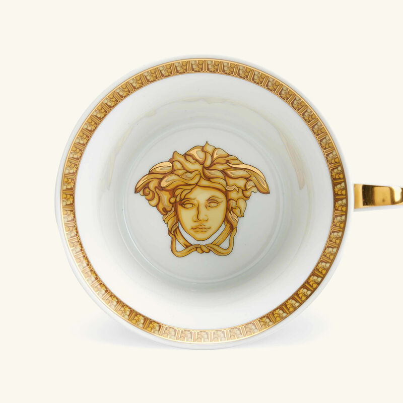 I Love Baroque Tea Cup Set Black versace i love baroque tea cup set black
