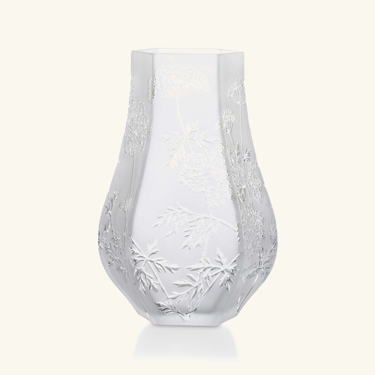 Umbels Vase Medium Clear lalique umbels vase medium clear