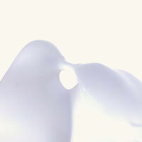 Colombes Figurine Small Clear lalique colombes figurine small clear