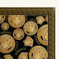versace medusa amplified placemat black set of 2