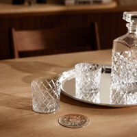 christofle r ve cosmique coaster silver plated set of 2