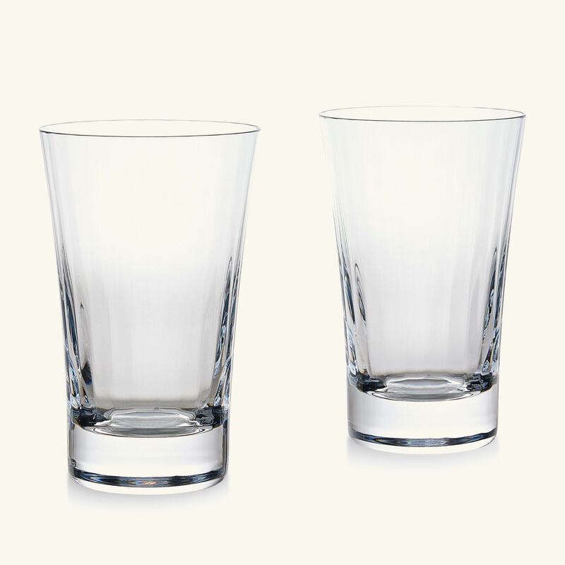 baccarat mille nuits cocktail glasses clear set of 2
