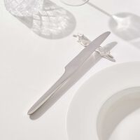 Gallia Dog & Cat Knife Rests Silver Plated christofle gallia dog cat knife rests silver plated
