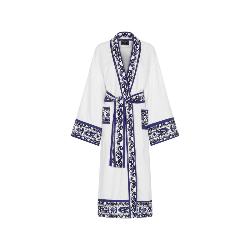 Cotton Terry Bath Robe - Small, large
