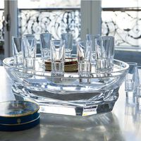baccarat harcourt abysse vodka set clear