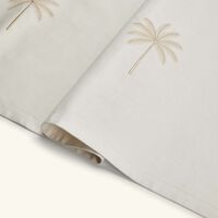 catherine denoual palm tree runner beige