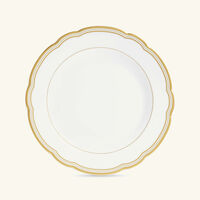 bernardaud pompadour bread   butter plate round gold 16cm