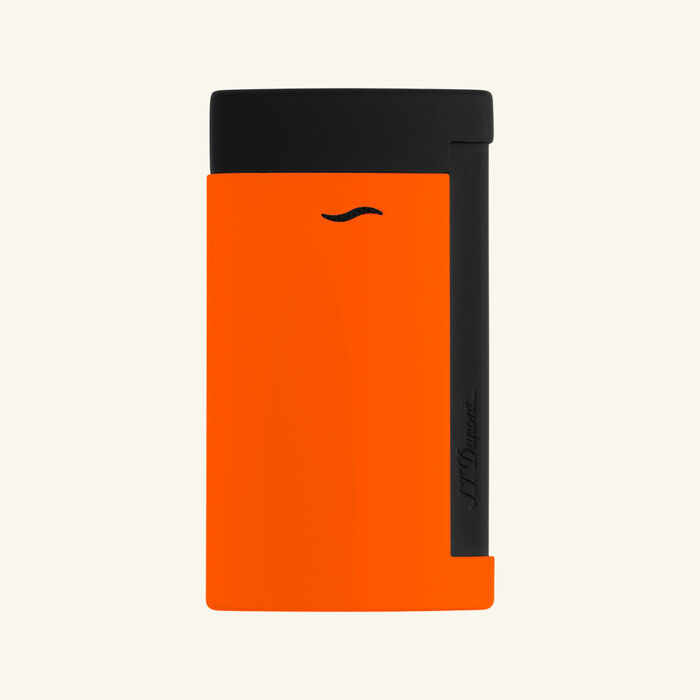 Slim 7 Lighter Neon Orange st dupont slim 7 lighter neon orange