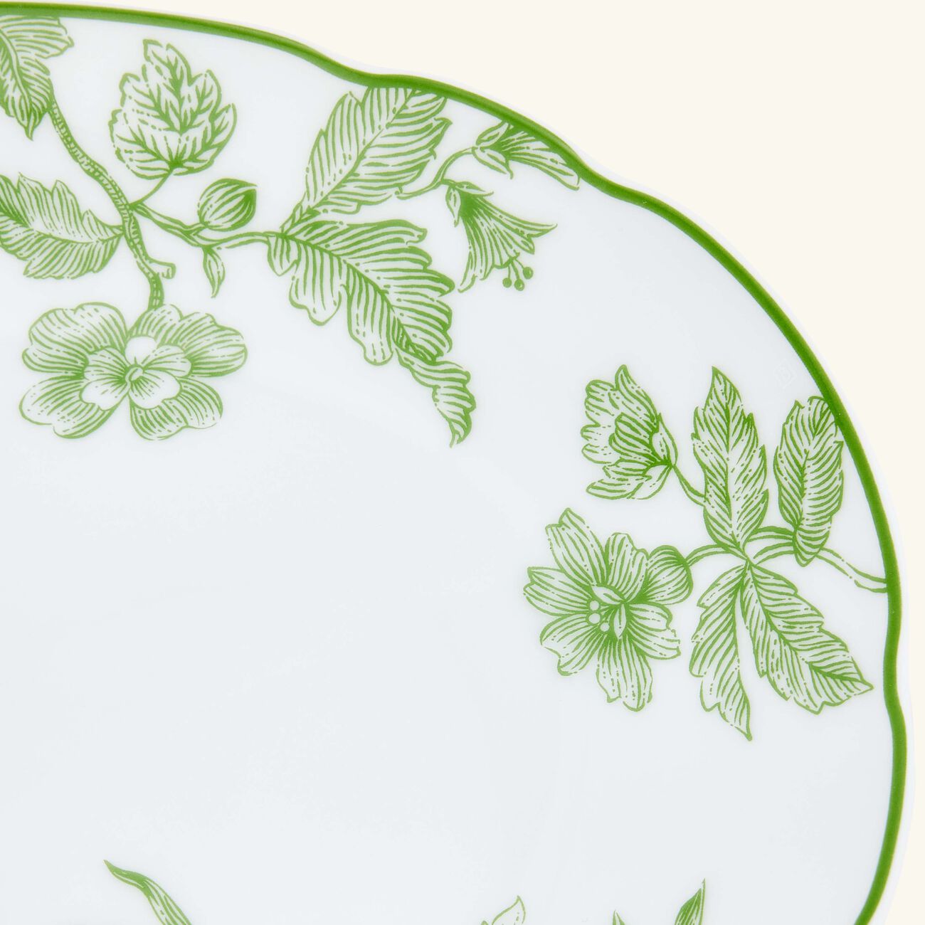 برناردو طبق ألبيرتين بيضاوي الشكل أخضر 33 سم