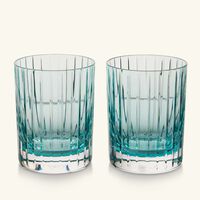 Harmonie Drinking Glass Turquoise Set Of 2 baccarat harmonie drinking glass turquoise set of 2