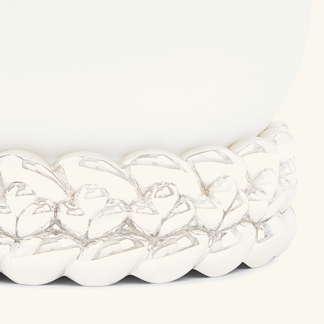 كريستوفل مزهرية بابيلون صغيرة بيضاء