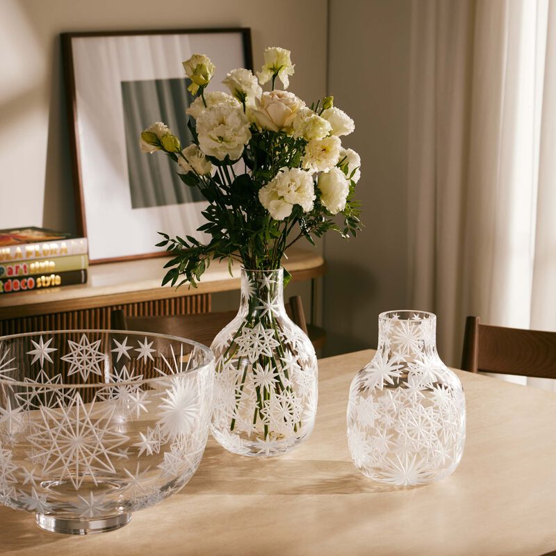 ruckl krakatit vase round large clear