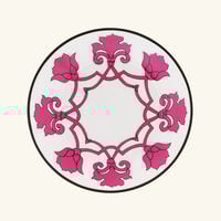 Jaipur Dessert Plate Round Pink 21cm pinto paris jaipur dessert plate round pink 21cm
