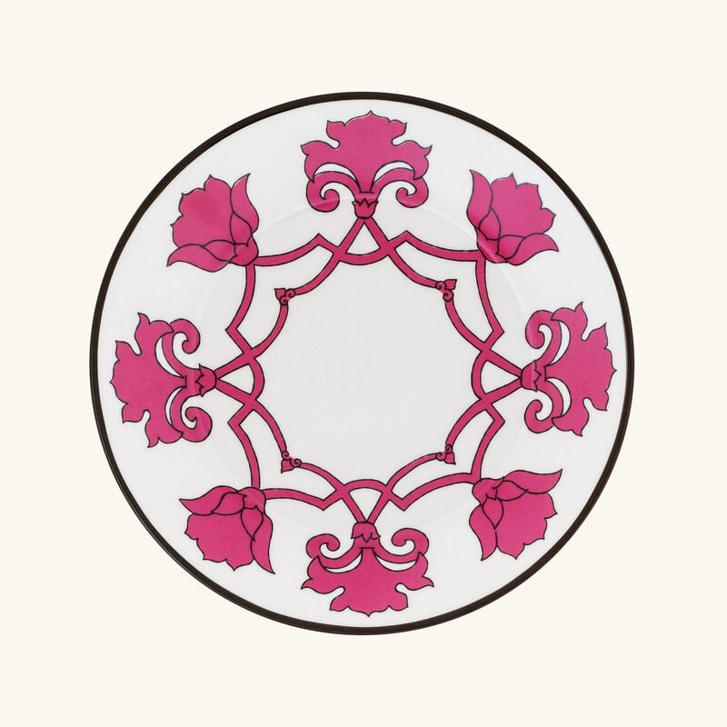 Jaipur Dessert Plate Round Pink 21cm pinto paris jaipur dessert plate round pink 21cm