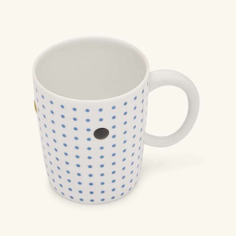 Knossos Paros Mug Blue bernardaud knossos paros mug blue