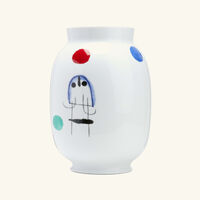 Joan Miro Toscan Vase Medium White bernardaud joan miro toscan vase medium white