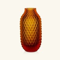Heroine Coco Vase Round Large Amber ruckl heroine coco vase round large amber