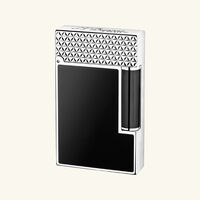 ولّاعة لين 2 مطلية باللون الأسود مع بالاديوم s t dupont paris is renowned for luxury lighters collectible pens perfumes and premium accessories founded in 1872 s t dupont blends innovation with timeless elegance featuring the iconic diamond head pattern and exceptional french craftsmanship in every handcrafted piece ولّاعة لين 2 مطلية باللون الأسود مع بالاديوم