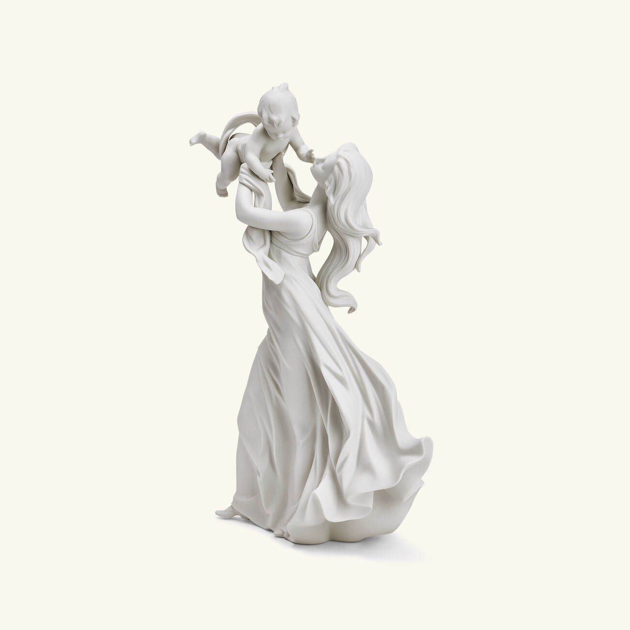 lladro my little sweetie mother sculpture large white
