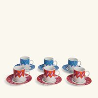Bahja Espresso Cup Set Of 6 silsal bahja espresso cup set of 6