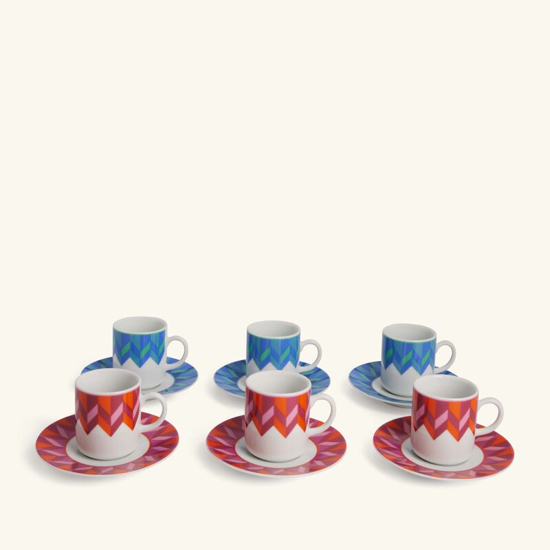 Bahja Espresso Cup Set Of 6 silsal bahja espresso cup set of 6